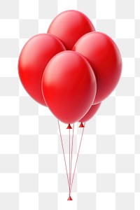 PNG Balloon anniversary celebration decoration. AI generated Image by rawpixel.