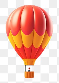 PNG Aircraft balloon vehicle transportation. AI generated Image by rawpixel.