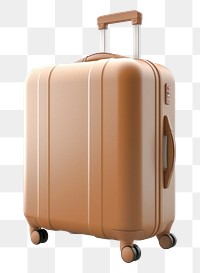 PNG Suitcase luggage white background briefcase. 