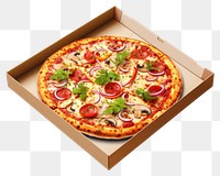 PNG Pizza food box  