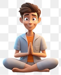 PNG Sitting cartoon adult  