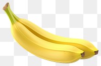 PNG Banana plant food transparent background. AI generated Image by rawpixel.