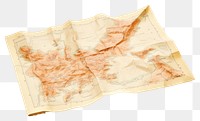 PNG Map paper transparent background topography. AI generated Image by rawpixel.