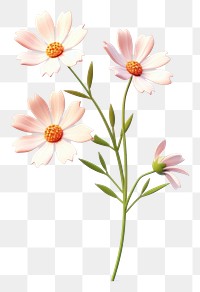 PNG Flower blossom petal plant. AI generated Image by rawpixel.