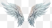 PNG Angel archangel feather pattern. 