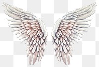 PNG Angel illustrated creativity archangel. AI generated Image by rawpixel.
