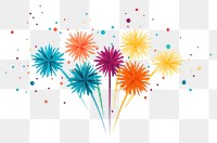PNG Fireworks celebration pattern flower. AI generated Image by rawpixel.