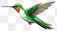 PNG Hummingbird animal beak creativity. AI generated Image by rawpixel.