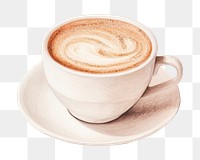 Coffee saucer latte drink. AI generated Image by rawpixel.