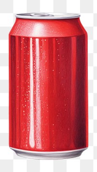 PNG Drink red white background refreshment, digital paint illustration. AI generated image