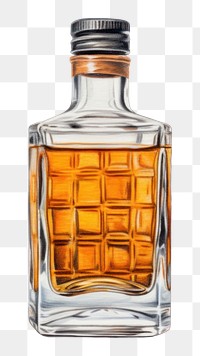 Perfume bottle whisky glass. 