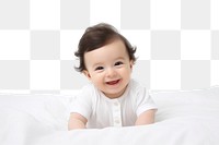 PNG Baby portrait smile white. 