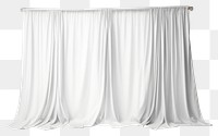 PNG Curtain white gown transparent background