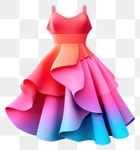 PNG Dress fashion gown white background. AI generated Image by rawpixel.