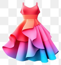 PNG Dress fashion gown  