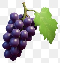 PNG Grapes fruit plant food. 