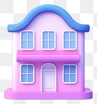 PNG Building purple pink blue. AI generated Image by rawpixel.