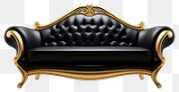 PNG Sofa furniture chair white background.