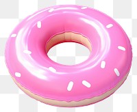 PNG Donut food white background confectionery. AI generated Image by rawpixel.