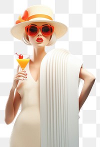 PNG Sunglasses portrait outdoors summer. AI generated Image by rawpixel.