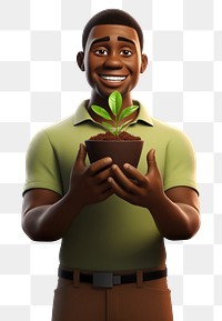 PNG Plant gardening portrait holding. 