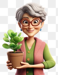 PNG Cartoon plant houseplant adult. 