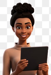 PNG Computer cartoon adult woman. 