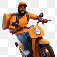 PNG Motorcycle vehicle scooter cartoon
