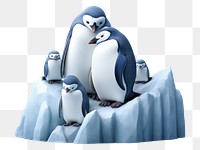 PNG Penguin animal nature bird. AI generated Image by rawpixel.