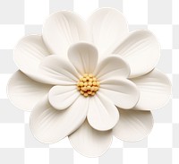 PNG Flower blossom brooch plant. AI generated Image by rawpixel.