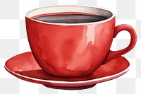 PNG  Cup saucer coffee drink. AI generated Image by rawpixel.