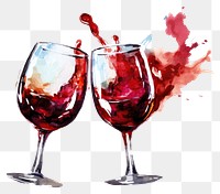 PNG Wine glass drink transparent background. 