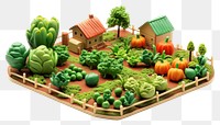 PNG Garden green food neighborhood. AI generated Image by rawpixel.