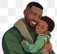 PNG Portrait hugging adult affectionate. AI generated Image by rawpixel.