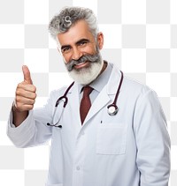 PNG Doctor adult white background stethoscope. 