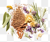 PNG Flower plant spice herbs. AI generated Image by rawpixel.
