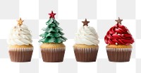 PNG Cupcake christmas dessert icing. 