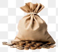 PNG Money sack bag investment. AI generated Image by rawpixel.