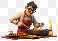 PNG Cooking cartoon adult food. 