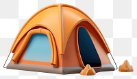 PNG Camping tent white background relaxation. AI generated Image by rawpixel.