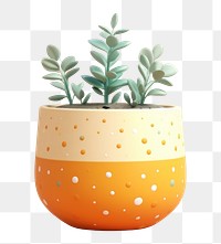 PNG Plant vase leaf pot. AI generated Image by rawpixel.