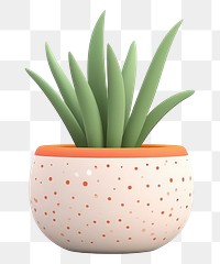 PNG Plant aloe vase  