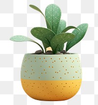 PNG Plant vase leaf decoration. AI generated Image by rawpixel.