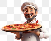 PNG Pizza food chef  