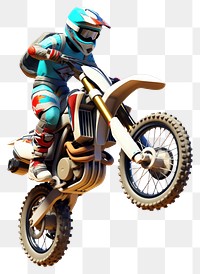 PNG Motorcycle motocross vehicle helmet. AI generated Image by rawpixel.