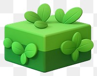 PNG Cartoon green gift  