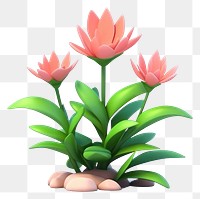 PNG Flower plant blossom petal. AI generated Image by rawpixel.