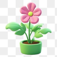 PNG Flower plant cartoon blossom. 