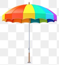 PNG Umbrella rain white background beach umbrella. AI generated Image by rawpixel.