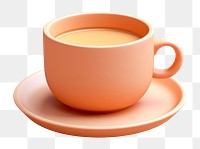 PNG Cup coffee saucer drink. 